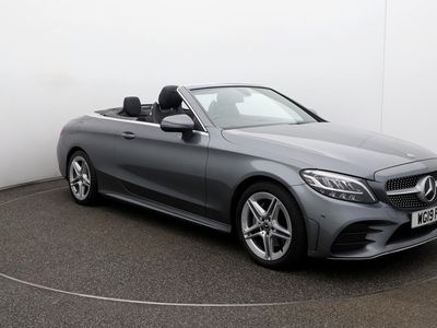 used Mercedes C200 C Class 1.5MHEV AMG Line Cabriolet 2dr Petrol G-Tronic+ Euro 6 (s/s) (198 ps) AMG body styling