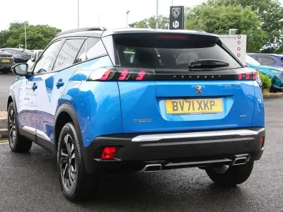 Used Peugeot 2008 GTi 129 HP (94 kW) 2021 Blue SUV
