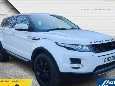 Used Land Rover Range Rover evoque Prestige 190 HP (139 kW) 2013 White SUV