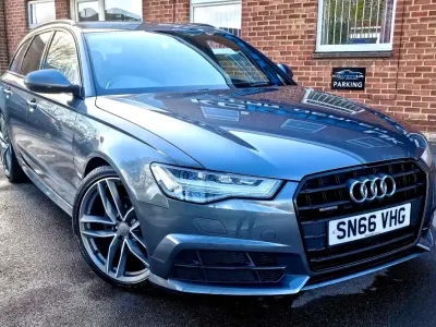 Usado Audi A6 Black Edition 272 HP (200 kW) 2016 Cinzento Carrinha