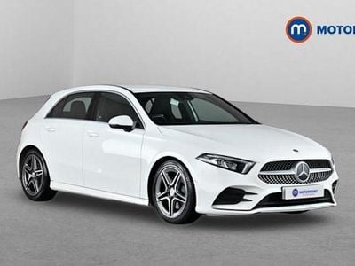 Used Mercedes A220 AMG line 190 HP (139 kW) 2019 White Hatchback