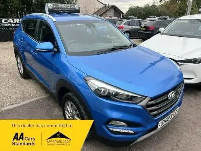 Used Hyundai Tucson SE 136 HP (100 kW) 2018 Blue SUV