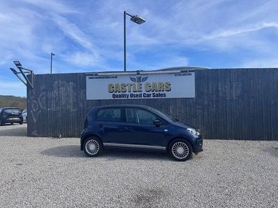 Used VW up! high up! 75 HP (55 kW) 2015 Blue Hatchback