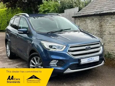 Used Ford Kuga Titanium 150 HP (110 kW) 2019 Blue SUV