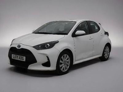 Used Toyota Yaris Hybrid 2022 White Hatchback
