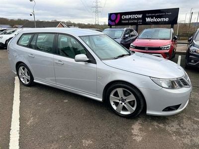 Used Saab 9-3 180 HP (132 kW) 2010 Snow silver Estate