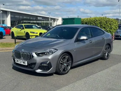 Usado BMW 218 M Sport 134 HP (98 kW) 2022 Cinzento Coupé