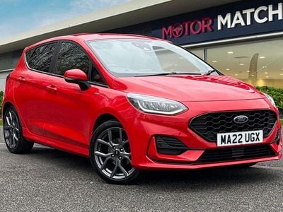 Used Ford Fiesta ST-Line 2022 Red Hatchback