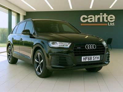 Black Used 2018 Audi Q7 Black Edition SUV | £26,995 (Good price)
