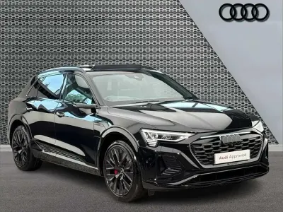Used Audi Q8 e-tron Advanced 300 kW (408 HP) 2023 Black SUV
