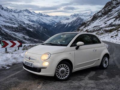 White Used 2008 Fiat 500 Lounge Hatchback | £2,490 (Expensive)