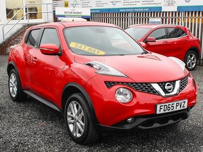 Red Used 2015 Nissan Juke N-Connecta SUV | £6,495 (Fair price)