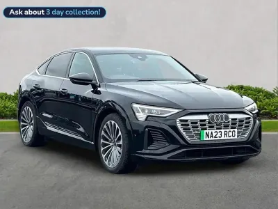 Used Audi Q8 e-tron S-Line 300 kW (408 HP) 2023 Black SUV