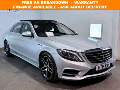 Usado Mercedes S500L AMG line 2015 Prateado Sedan