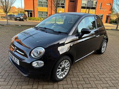 Black Used 2016 Fiat 500 Pop Star Hatchback | £5,490 (Fair price)