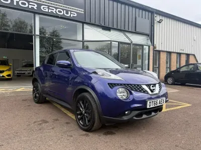 Usado Nissan Juke N-Connecta 2017 Azul SUV