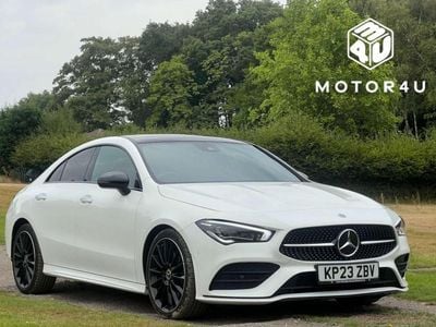 White Used 2023 Mercedes CLA220 AMG Line Premium Plus Sedan | £24,990 (Good price)