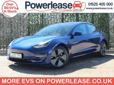 Used Tesla Model 3 Long Range AWD 366 kW (498 HP) 2022 Blue Sedan