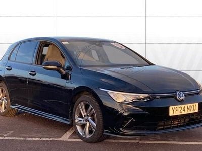 Black Used 2024 VW Golf VIII R-line Hatchback | £22,862 (Good price)