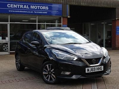 Used Nissan Micra Acenta 90 HP (66 kW) 2019 Black Hatchback