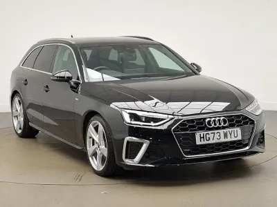 Used Audi A4 S-Line 204 HP (150 kW) 2024 Black Estate