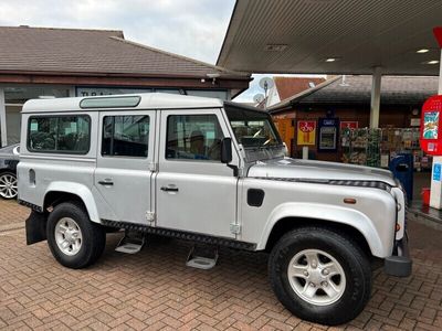 used Land Rover Defender 110 2.5 TD5 Silver 5dr