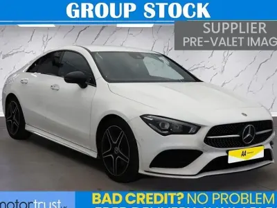 Usado Mercedes CLA180 AMG line 136 HP (100 kW) 2022 Branco Sedan