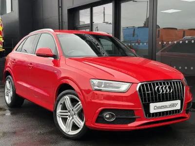 Used Audi Q3 S-line plus 177 HP (130 kW) 2014 Red SUV