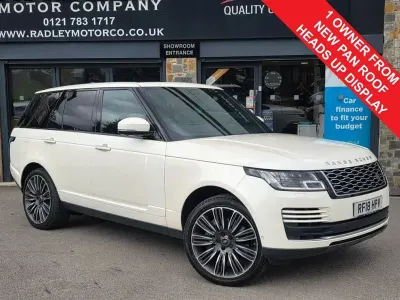 Used Land Rover Range Rover Vogue SE 339 HP (249 kW) 2018 White SUV