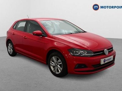 Used VW Polo SE 80 HP (58 kW) 2019 Red Hatchback