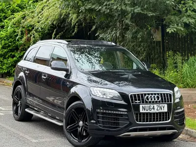 Used Audi Q7 S-Line 245 HP (180 kW) 2014 Black SUV