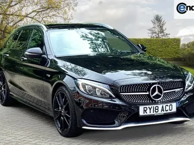 Used Mercedes C43 AMG Premium Plus 2018 Black Estate