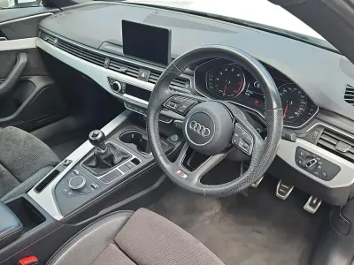 Used Audi A4 S-Line 150 HP (110 kW) 2017 White Sedan