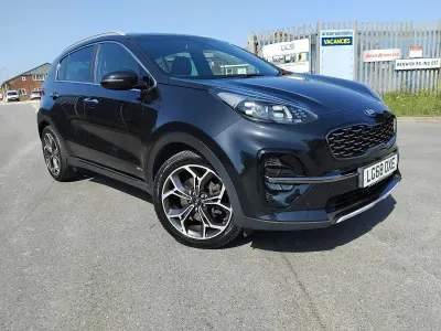 Used Kia Sportage GT-Line 136 HP (100 kW) 2018 Black SUV