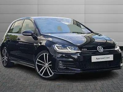 Used VW Golf VII GTD 184 HP (135 kW) 2019 Black Hatchback