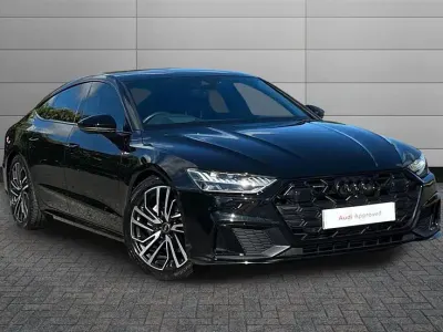 Used Audi A7 Black Edition 265 HP (194 kW) 2024 Black Sedan