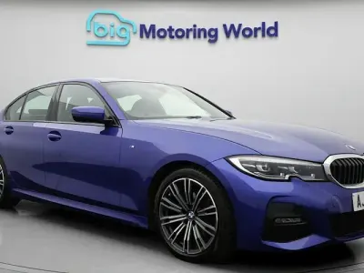 Begagnad BMW 320 M Sport 184 HK (135 kW) 2022 Blå Sedan