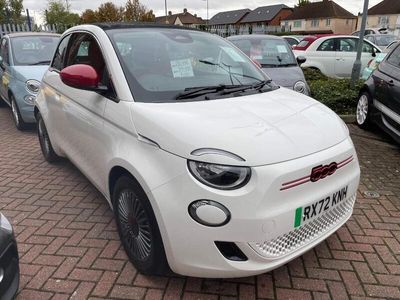 used Fiat 500e 42KWH RED AUTO 2DR ELECTRIC FROM 2022 FROM SLOUGH (SL1 6BB) | SPOTICAR