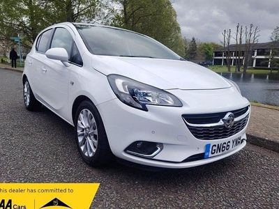 Used Vauxhall Corsa Elite 90 HP (66 kW) 2016 White Hatchback