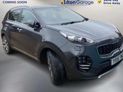 Used Kia Sportage GT-Line S 177 HP (130 kW) 2018 Silver SUV