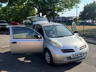 Used Nissan Micra S 65 HP (47 kW) 2004 Silver Hatchback