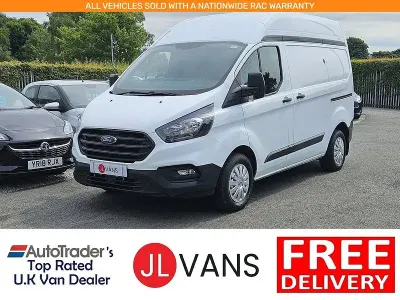 Used Ford Transit Custom 105 HP (77 kW) 2020 White Van
