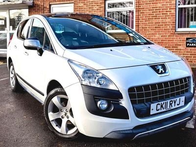 White Used 2011 Peugeot 3008 SUV | £2,910 (Fair price)