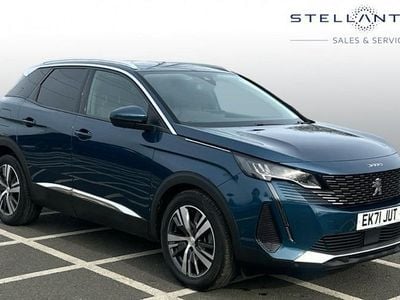 Used Peugeot 3008 Allure Premium 131 HP (96 kW) 2021 Blue Estate