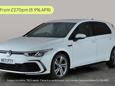 White Used 2022 VW Golf VIII R-line Hatchback | £17,421 (Fair price)