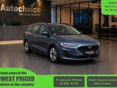 Used Ford Focus Trend 125 HP (91 kW) 2022 Blue Estate