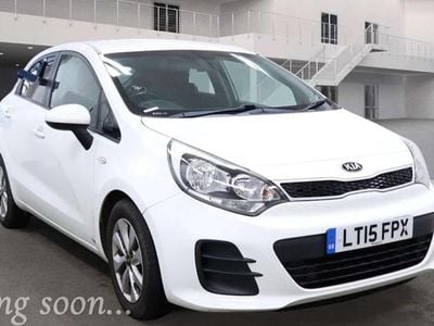 White Used 2015 Kia Rio Hatchback | £4,390 (Fair price)