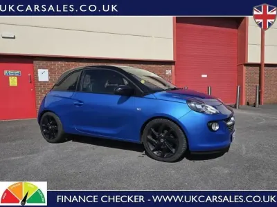 Second-hand Vauxhall Adam S 70 CP (51 kW) 2017 Albastru Hatchback
