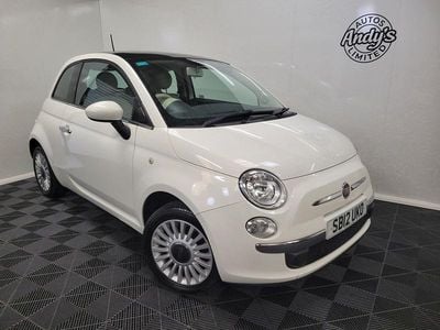 Used Fiat 500 Lounge 2012 White Hatchback