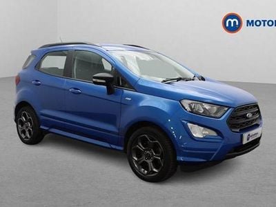 Used Ford Ecosport ST-Line 125 HP (91 kW) 2022 Blue SUV